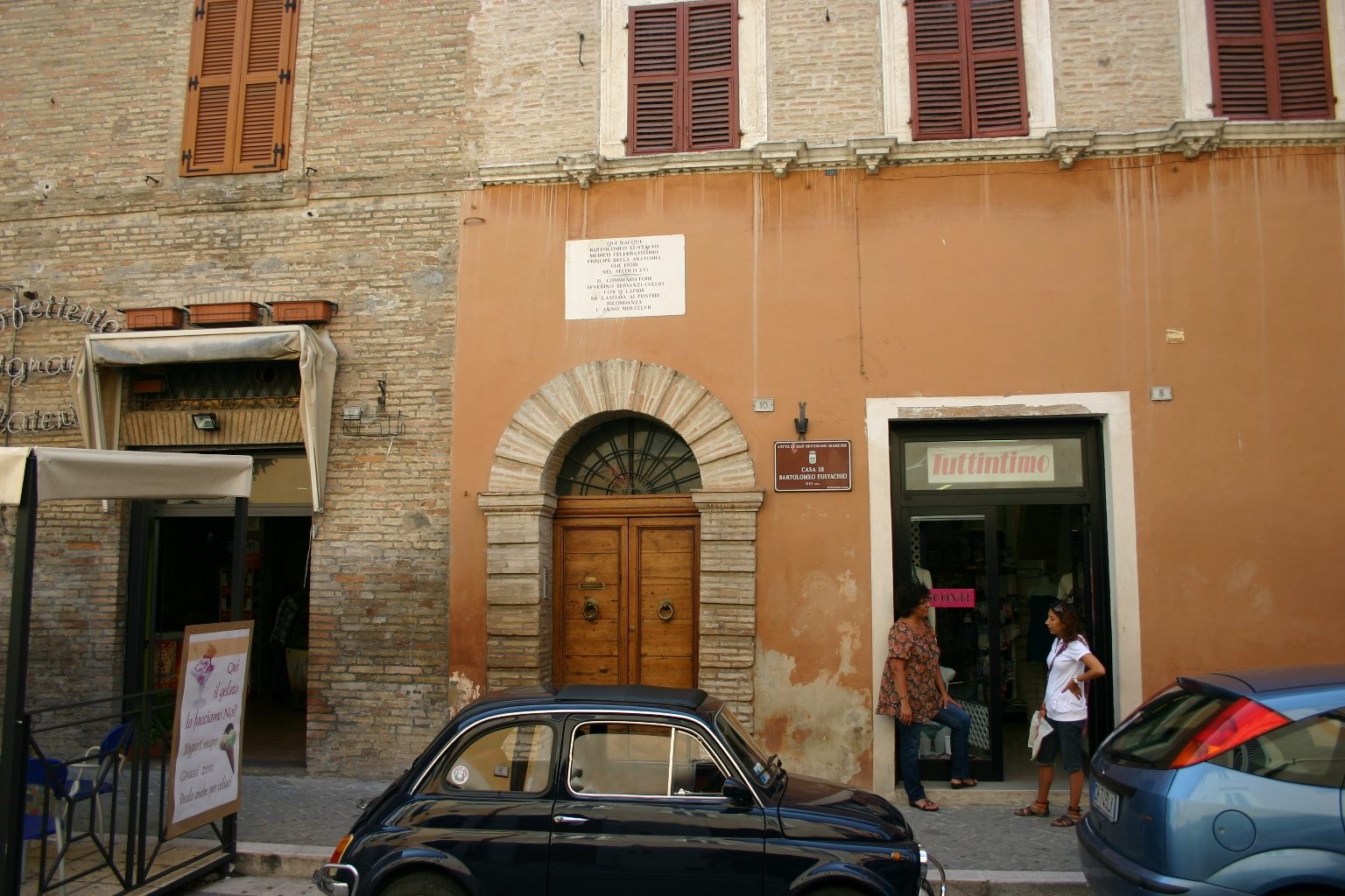 Bartolomeo Eustachi's birthplace, San Severino Marche, Italy - 02.JPG